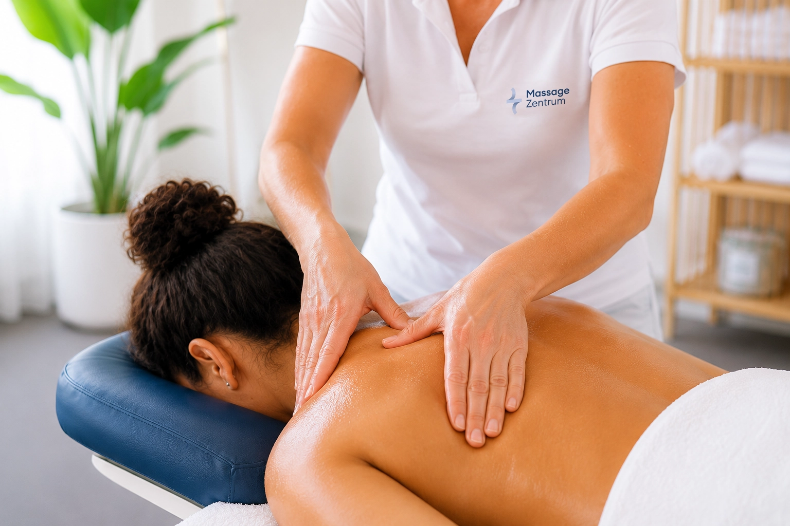 Klassische Rücken- und Nackenmassage für Ebikon in der Praxis in Luzern