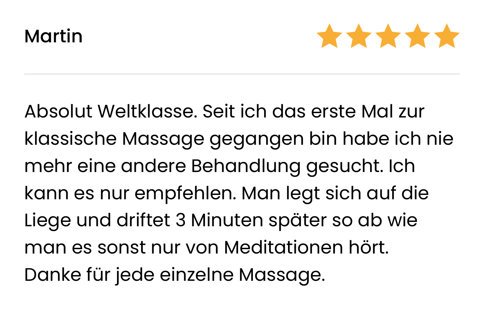 Massage Referenz Ebikon 1
