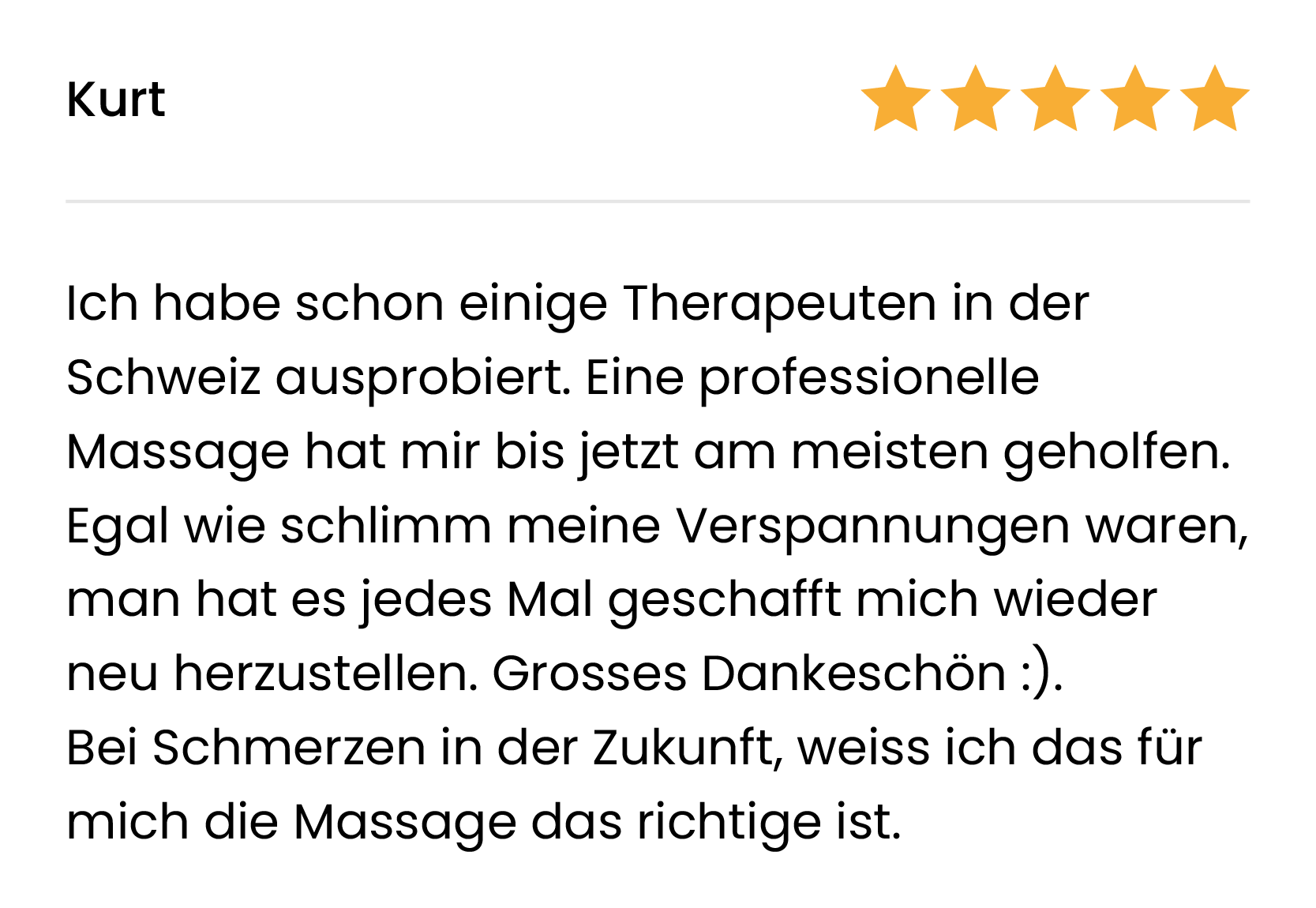 Massage Referenz Ebikon 6